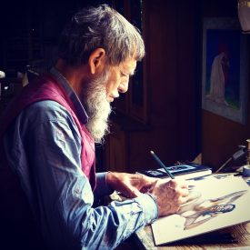 live caricature artist