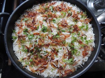 cooking rice