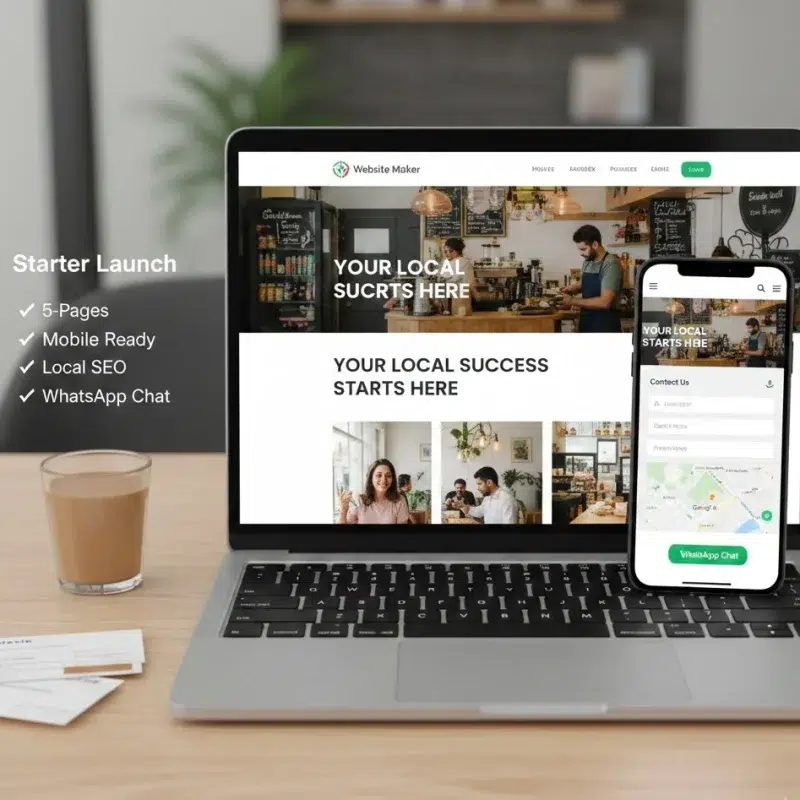 Starter Launch - Small Business Website Package Delhi