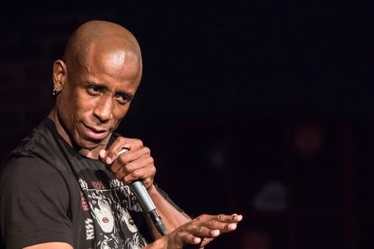 black comedians painting